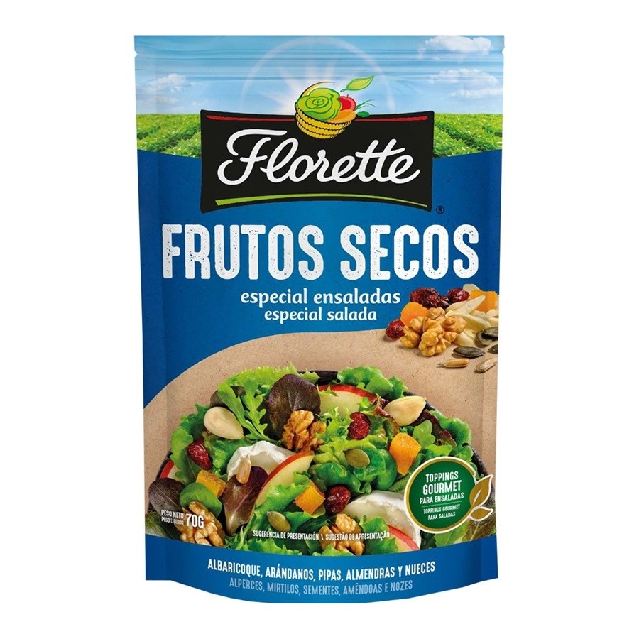 ES FLORETTE FRUTOS SECOS C/12x70 GR