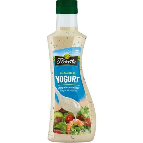 SALSA DE YOGURT FLORETTE C/12x250 GR