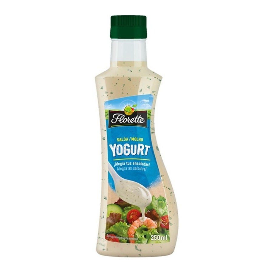SALSA DE YOGURT FLORETTE C/12x250 GR