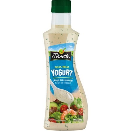 SALSA DE YOGURT FLORETTE C/12x250 GR