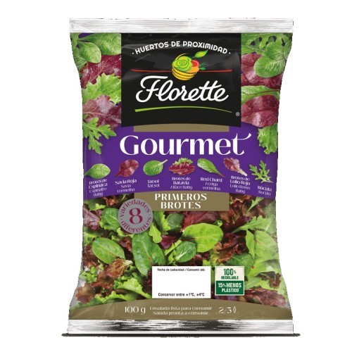ES FLO GOURMET BROTES C/8X100 GRS