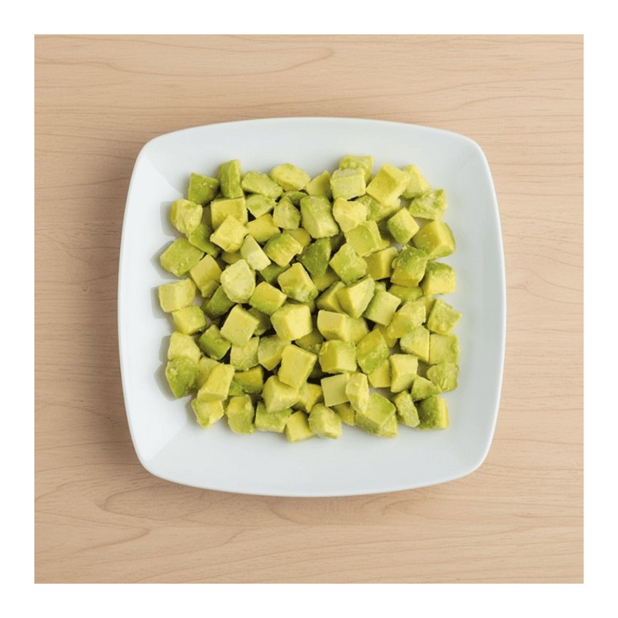 DADOS DE AGUACATE HASS B/1 KG (C/5)