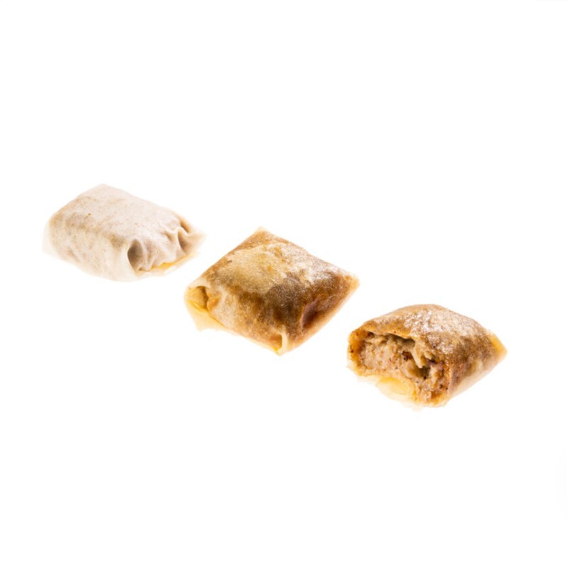 RAVIOLI CRUJIENTE POLLO C/TRUFA 25 GR C/2 KG