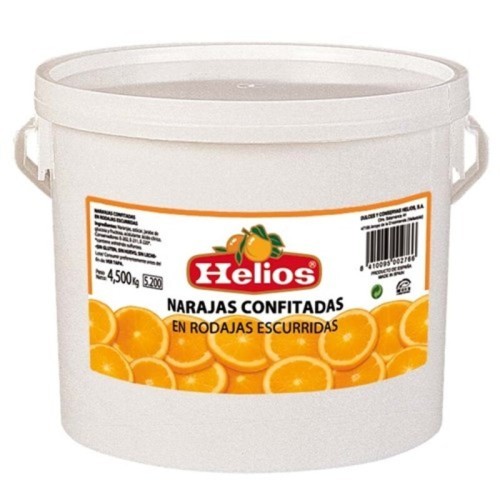 NARANJA DISCOS HELIOS CUBO 4,5 KG
