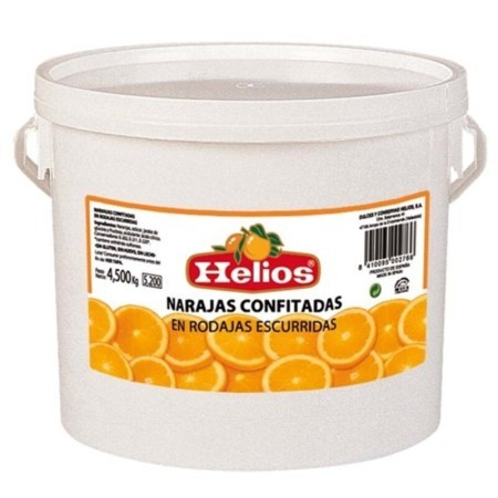 NARANJA DISCOS HELIOS CUBO 4,5 KG