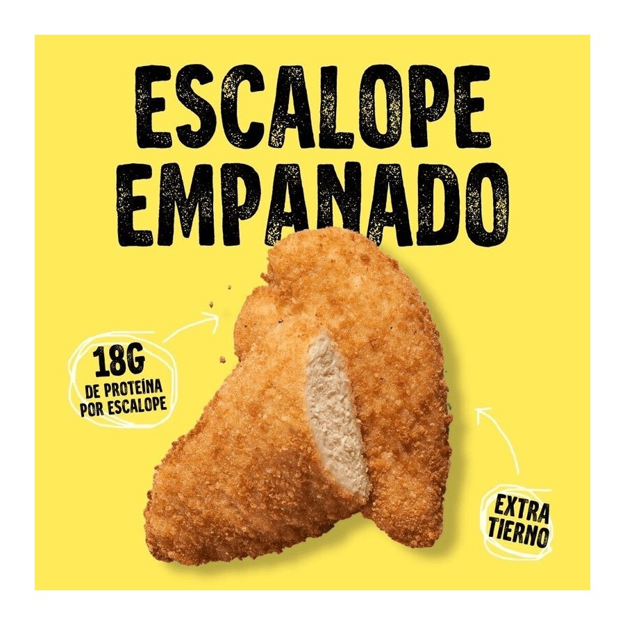 ESCALOPE EMPANADO HEURA C/1,1 KG