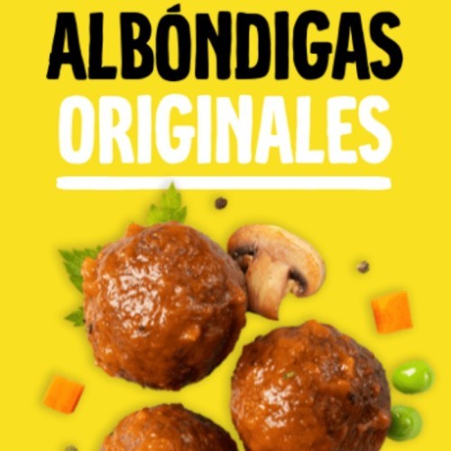 Albóndigas vegetales Heüra sabor ternera – caja 2,5 kg