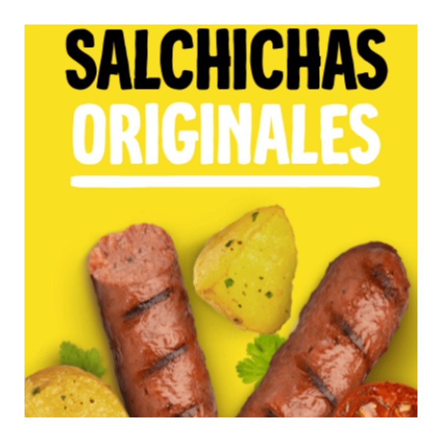 Salchichas vegetales Heura con AOVE – pack 24 uds

