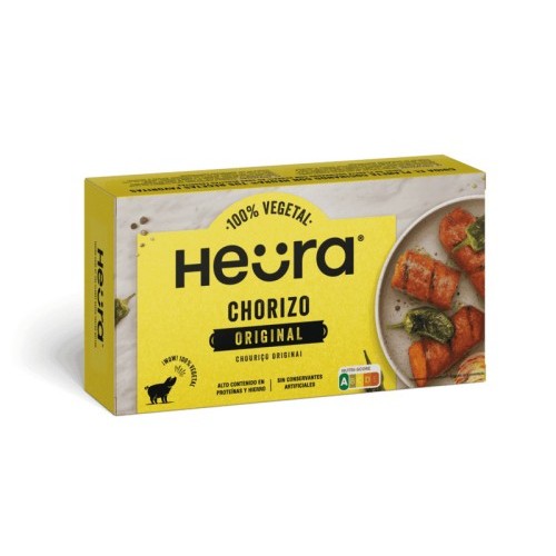 Chorizo vegetal Heura con AOVE – pack 24 uds

