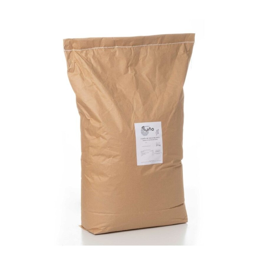 Harina de Maíz Amarillo molida en piedra - Saco 25 kg