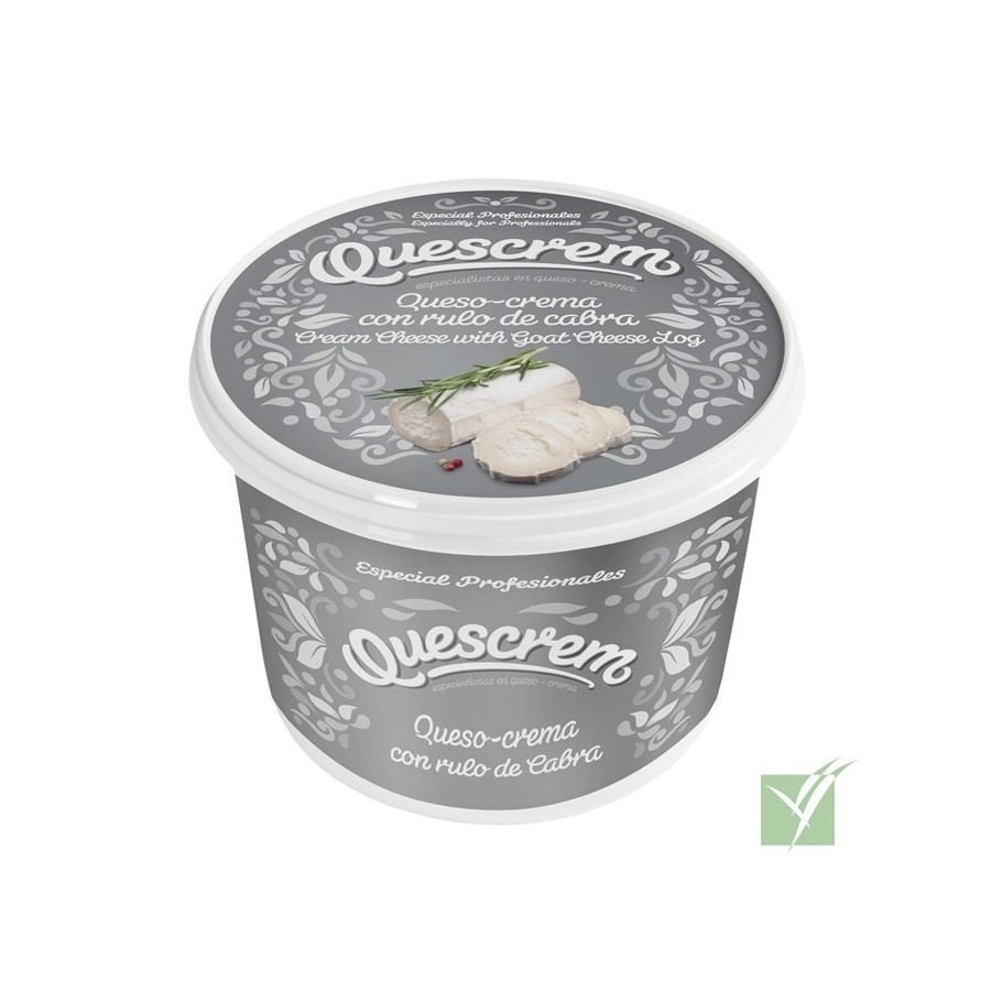 QUESO C/RULO CABRA TARRINA C/6x500 GR