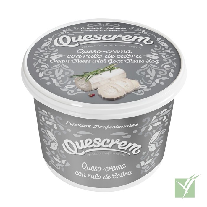 QUESO C/RULO CABRA TARRINA C/6x500 GR