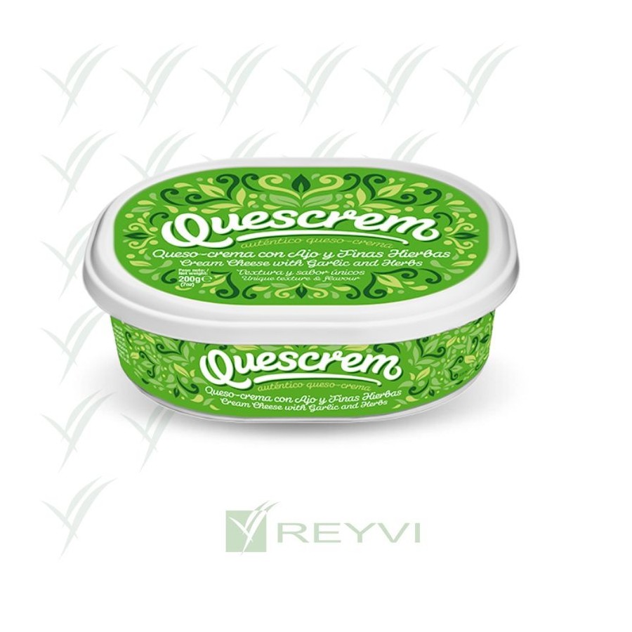 TARRINA 200gr C/6 UD QUESO FINAS HIERBA