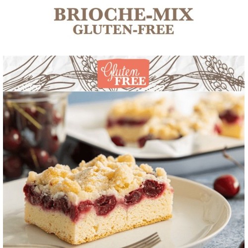 GLUTEN FREE BRIOCHE MIX S/12,5 KG.