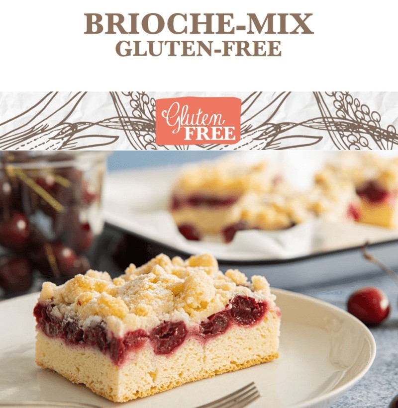 GLUTEN FREE BRIOCHE MIX S/12,5 KG.