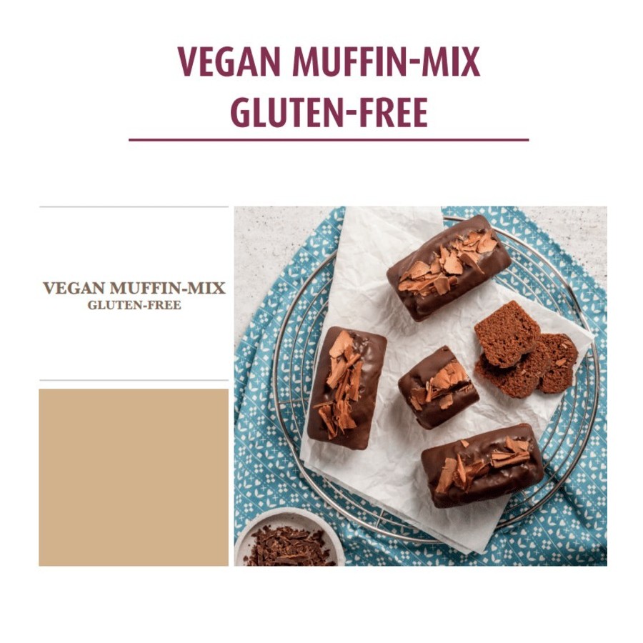 GLUTEN FREE VEGAN MUFFIN MIX S/12,5 KG.