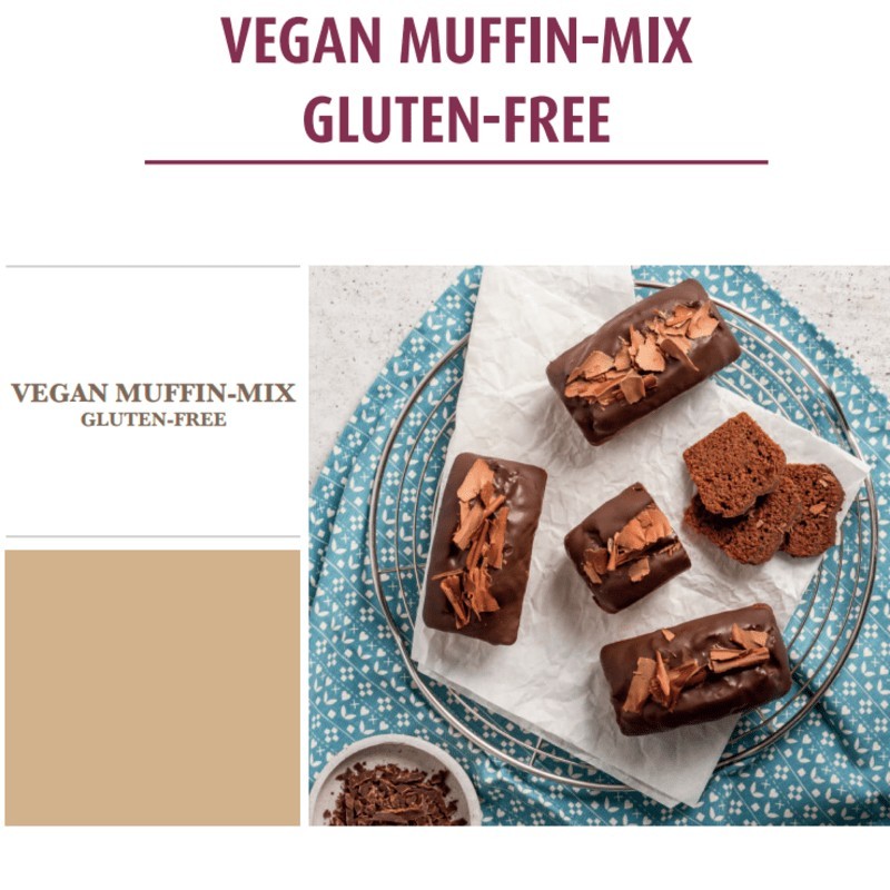 GLUTEN FREE VEGAN MUFFIN MIX S/12,5 KG.