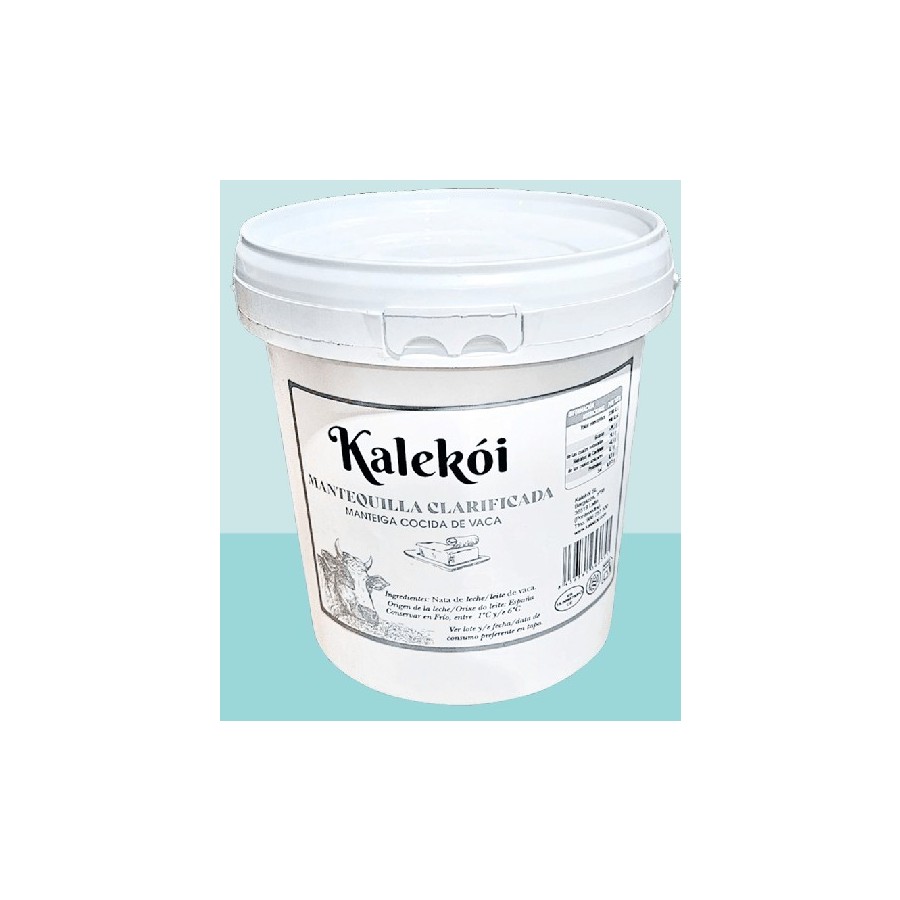 Manteca cocida de vaca | producto gallego, calidad  premium - Cubo 2,5 kg