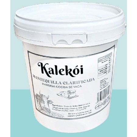 Manteca cocida de vaca | producto gallego, calidad  premium - Cubo 2,5 kg