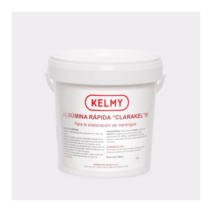 ALBUMINA CUBO 800 GR CLARAKEL (C/12)