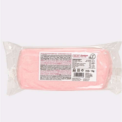 KELMY FONDANT ROSA PQTE 1 KG