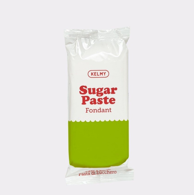 KELMY FONDANT VERDE PISTACHO PQTE 1 KG