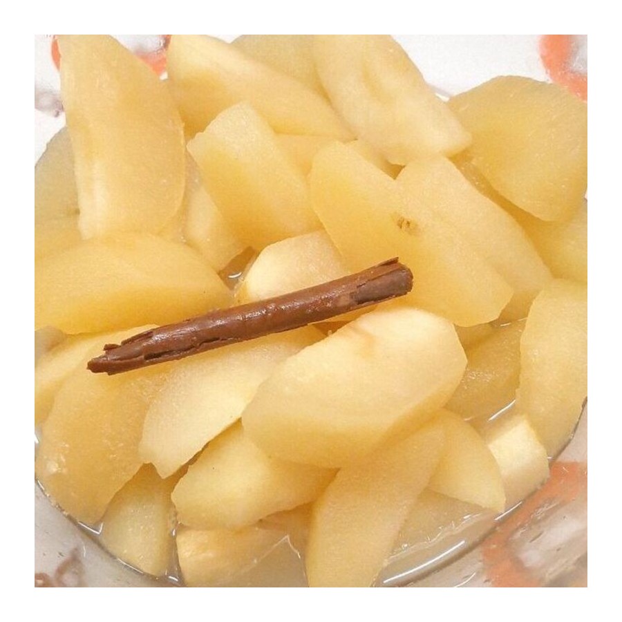 Manzana en filetes en almíbar ligero - Caja 6x3 kg