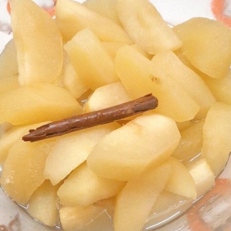 Manzana en filetes en almíbar ligero - Caja 6x3 kg