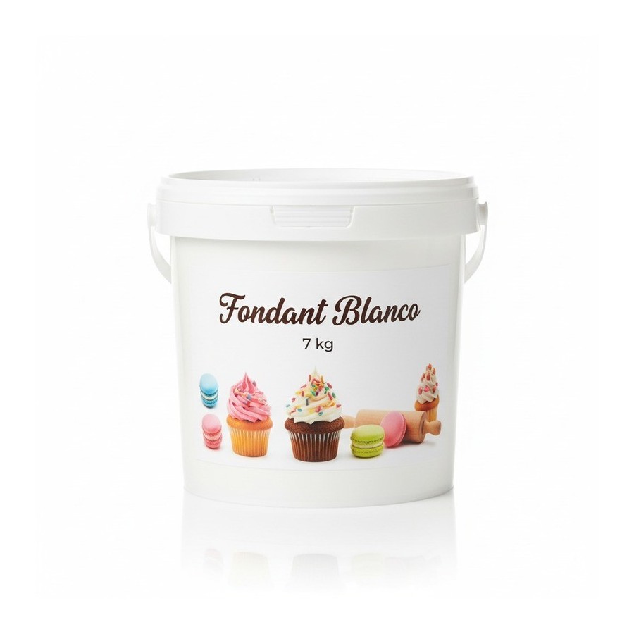 FONDANT BLANCO LABORA CUBO 7 KG