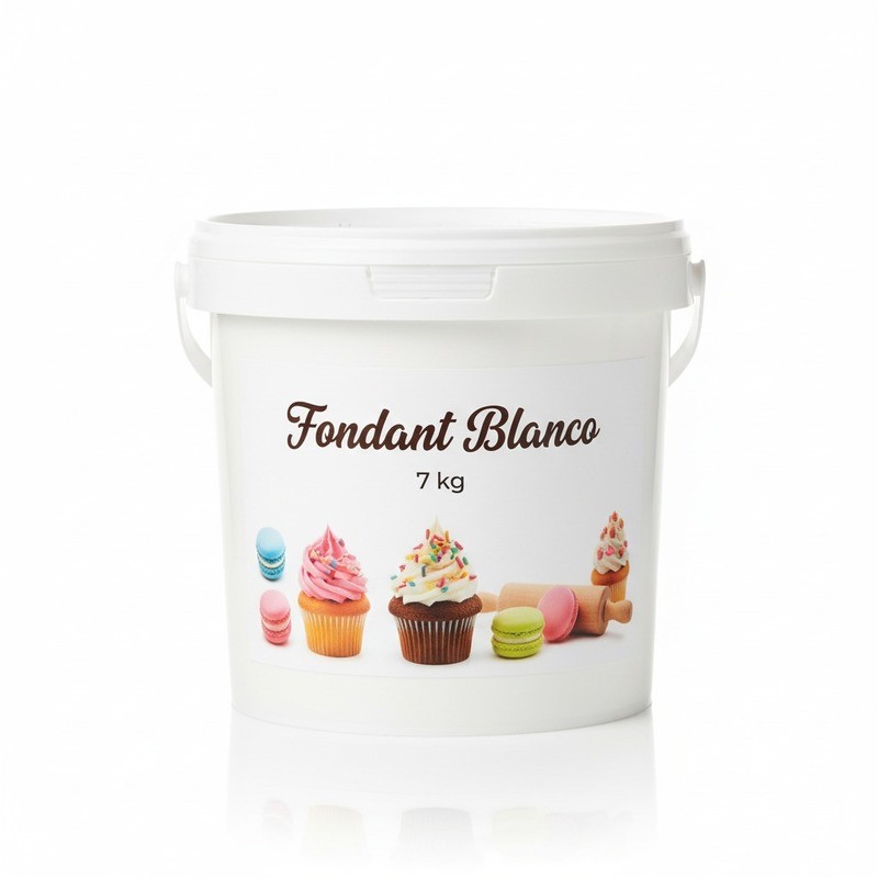 FONDANT BLANCO LABORA CUBO 7 KG