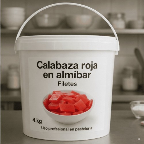 - LABORA CALABAZA ROJA FILETE  CUBO 4 KG