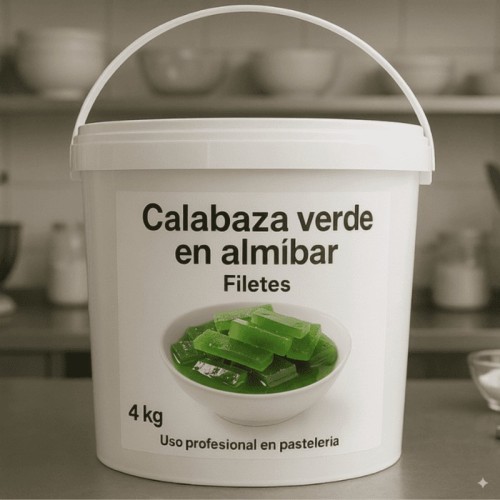 LABORA CALABAZA VERDE FILETE  CUBO 4 KG
