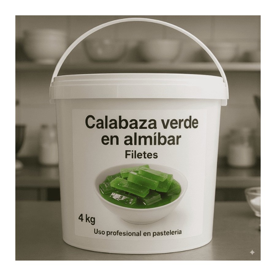LABORA CALABAZA VERDE FILETE  CUBO 4 KG