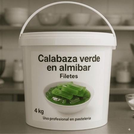 LABORA CALABAZA VERDE FILETE  CUBO 4 KG