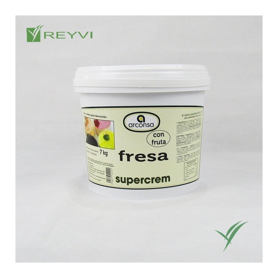 SUPERCREM FRESA CUBO 7 KG (C/2)