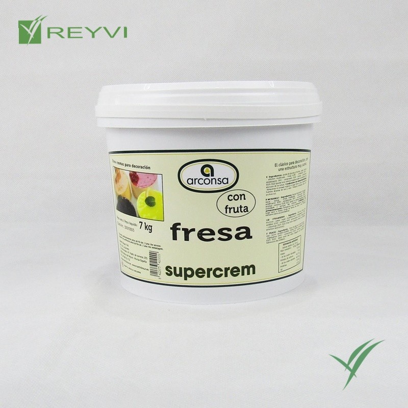 SUPERCREM FRESA CUBO 7 KG (C/2)