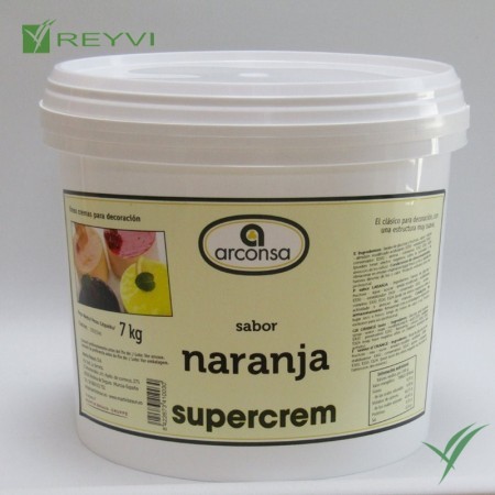 SUPERCREM NARANJA CUBO 7 KG (C/2)