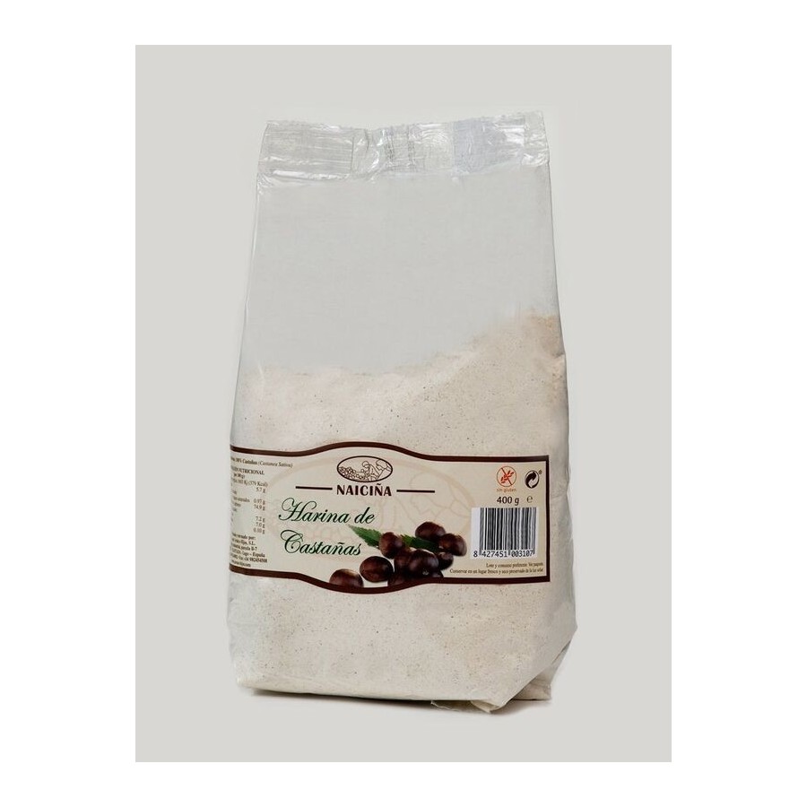 HARINA CASTAÑA NAICIÑA SACO 20 KG