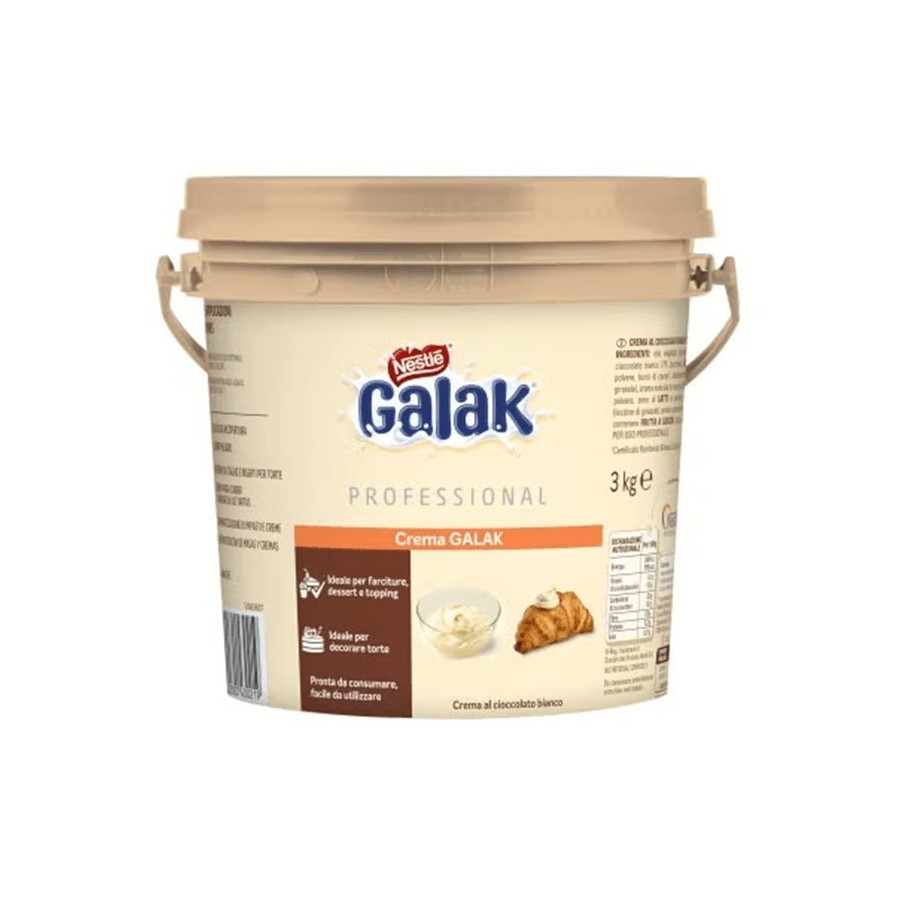Crema Untable de Chocolate Blanco Milkybar® | Galak® | Cubo 3 kg