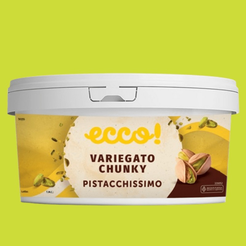 Variegato de Pistacho con Trozos | Uso Profesional