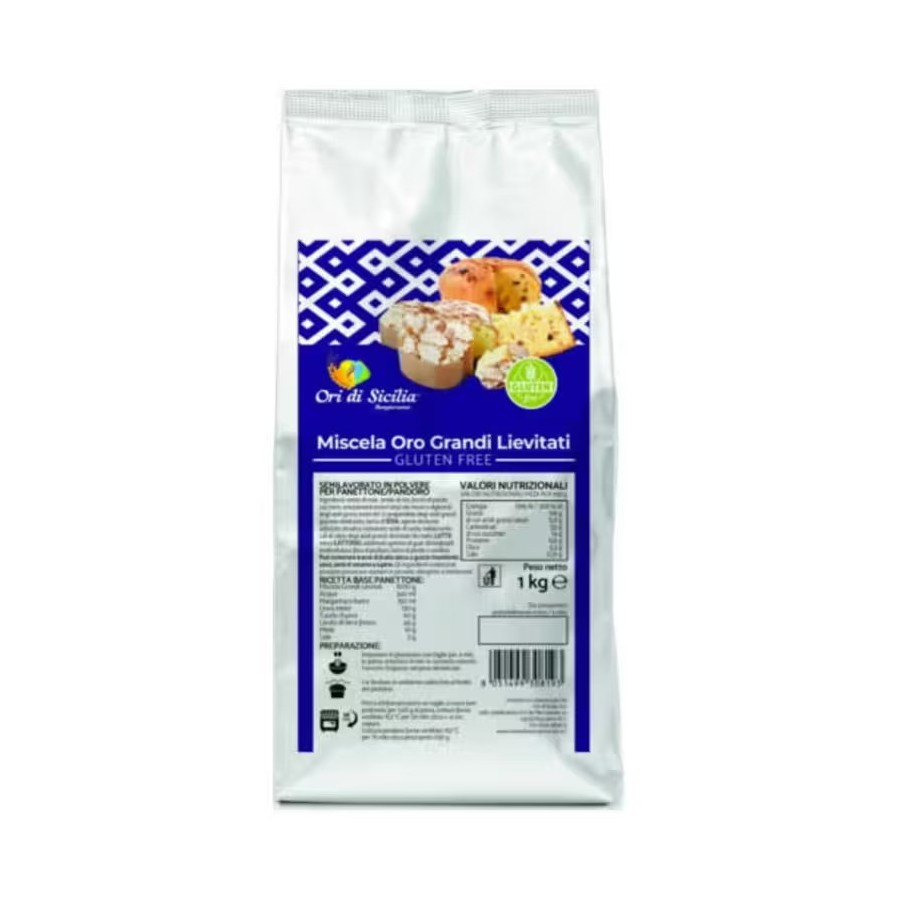 Preparado sin gluten para panettone y fermentados

 - Saco 15 kg