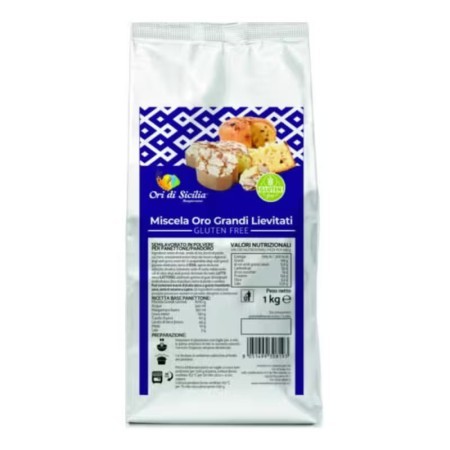 Preparado sin gluten para panettone y fermentados

 - Saco 15 kg