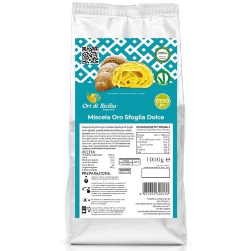 Preparado sin gluten para masas dulces de pastelería