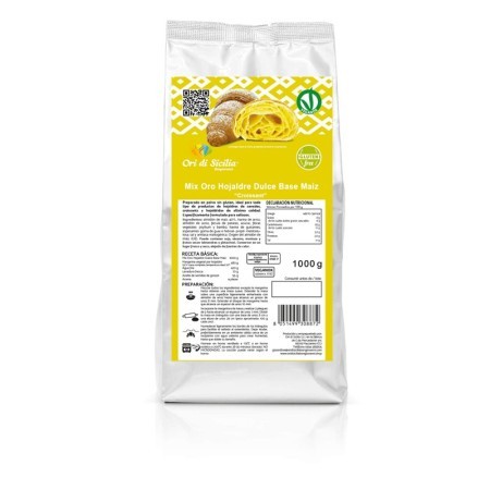 MIX ORO HOJALDRE MAS (PALMERAS) S/G S/15 KG