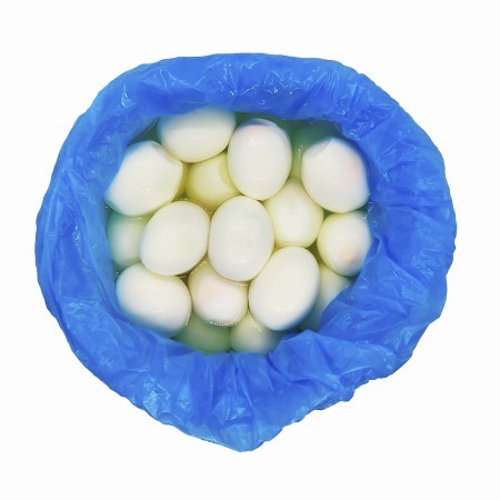 HUEVO COCIDO PELADO 70 UD CUBO 6 KG