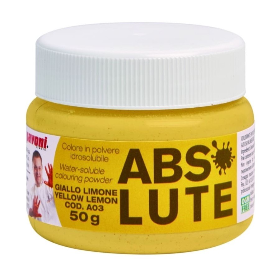 POLVO HIDROSOLUBLE AMARILLO LIMON B/50G