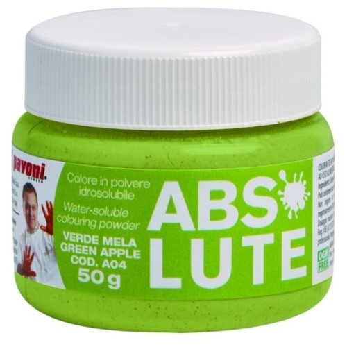 POLVO HIDROSOLUBLE VERDE MANZANA B/50GR