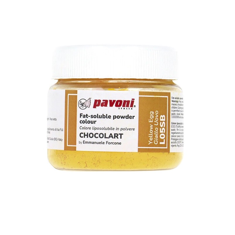 POLVO LIPOSOLUBLE AMARILLO HUEV0 B/40G