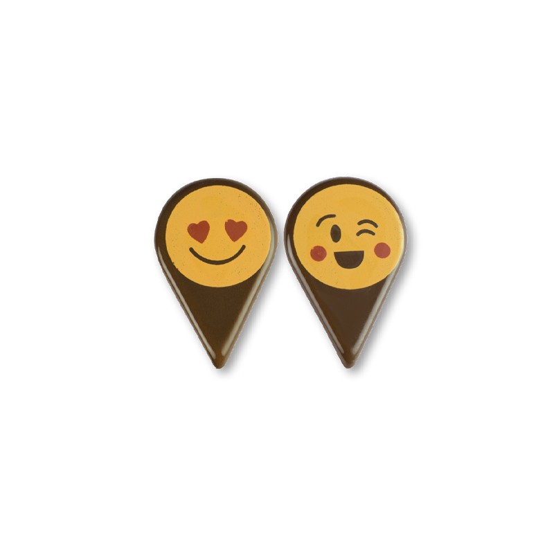 EMOTICONOS CHOCO 24X37MM C/135