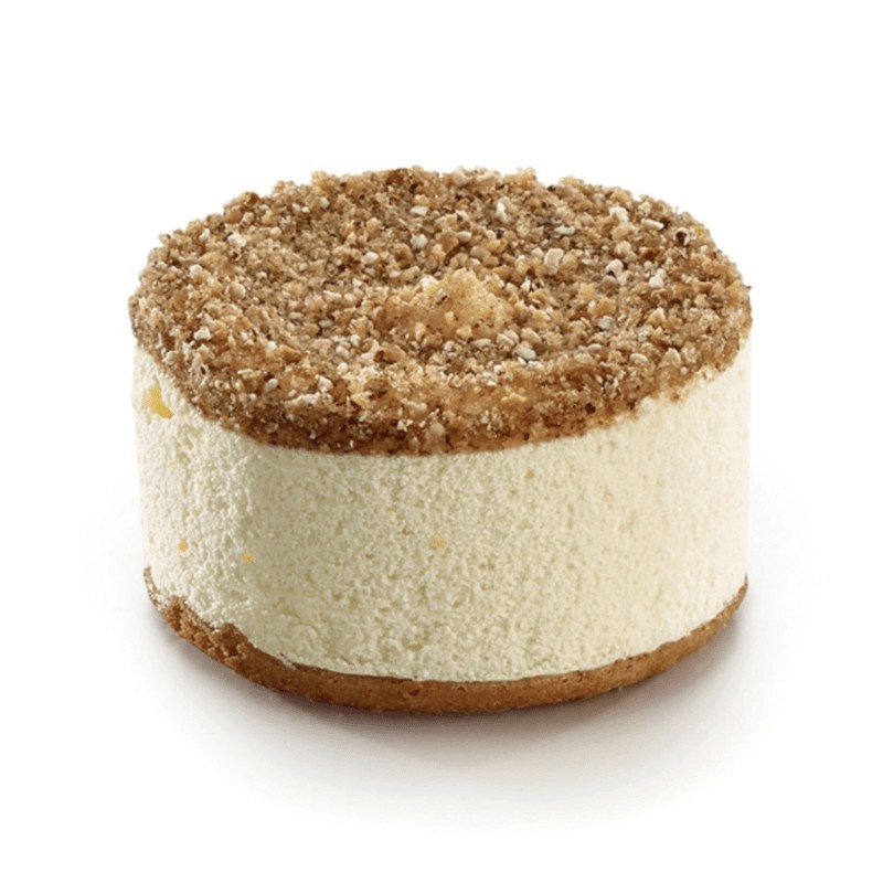 Soufflé Glacé de Mandarina | Postre Ultracongelado con Licor | 105 gr | Caja 12 uds.